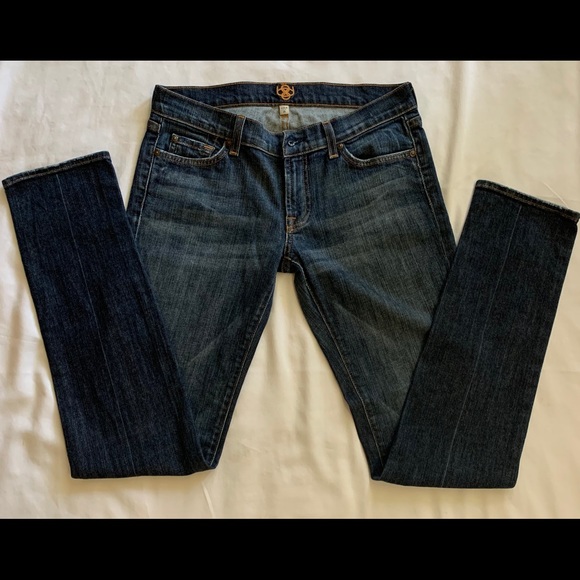 Bebe dark wash skinny jeans sz 29 - Picture 10 of 11